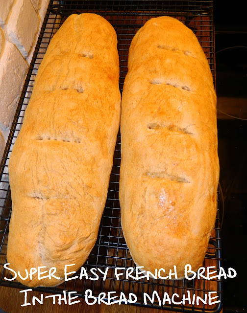 Life on Colgate Super Easy French Bread In the Bread Machine