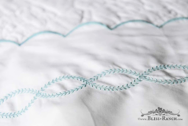 Master bedroom & Perfect Linens Bed Sheets, Bliss-Ranch.com