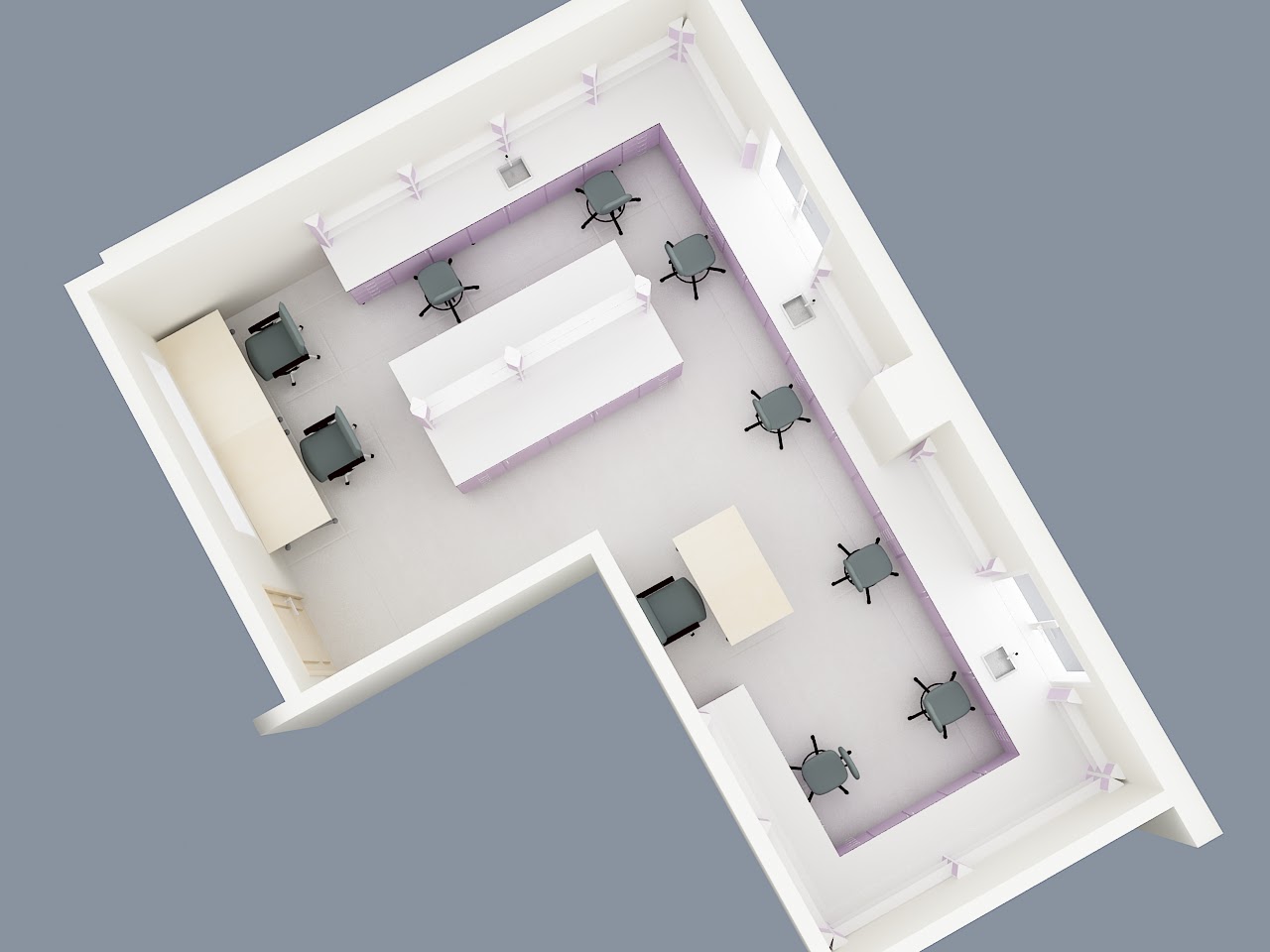Hastane ekipmanları 3d model ücretsiz indir
