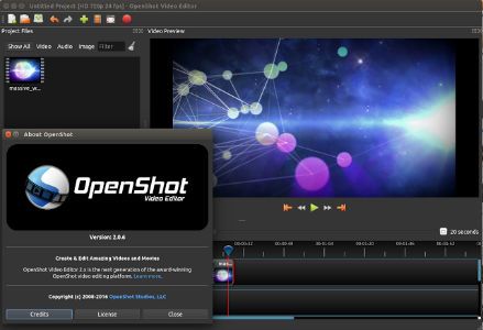 OpenShot فيديو