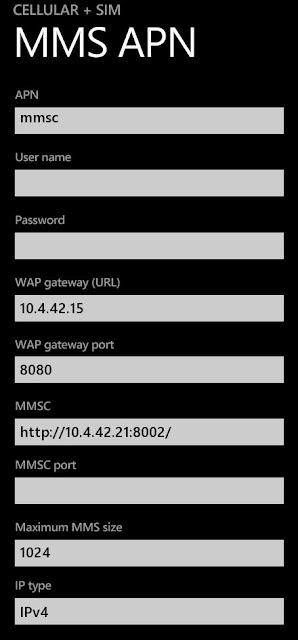 idea mmsSettings for Microsoft Lumia