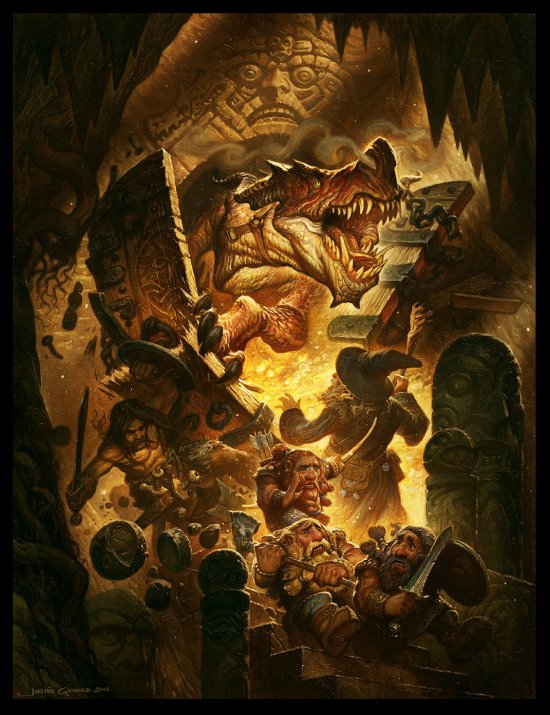 As ilustrações de fantasia com criaturas fantásticas de Justin Gerard Justin Gerard artstation arte ilustrações fantasia criaturas fantásticas games
