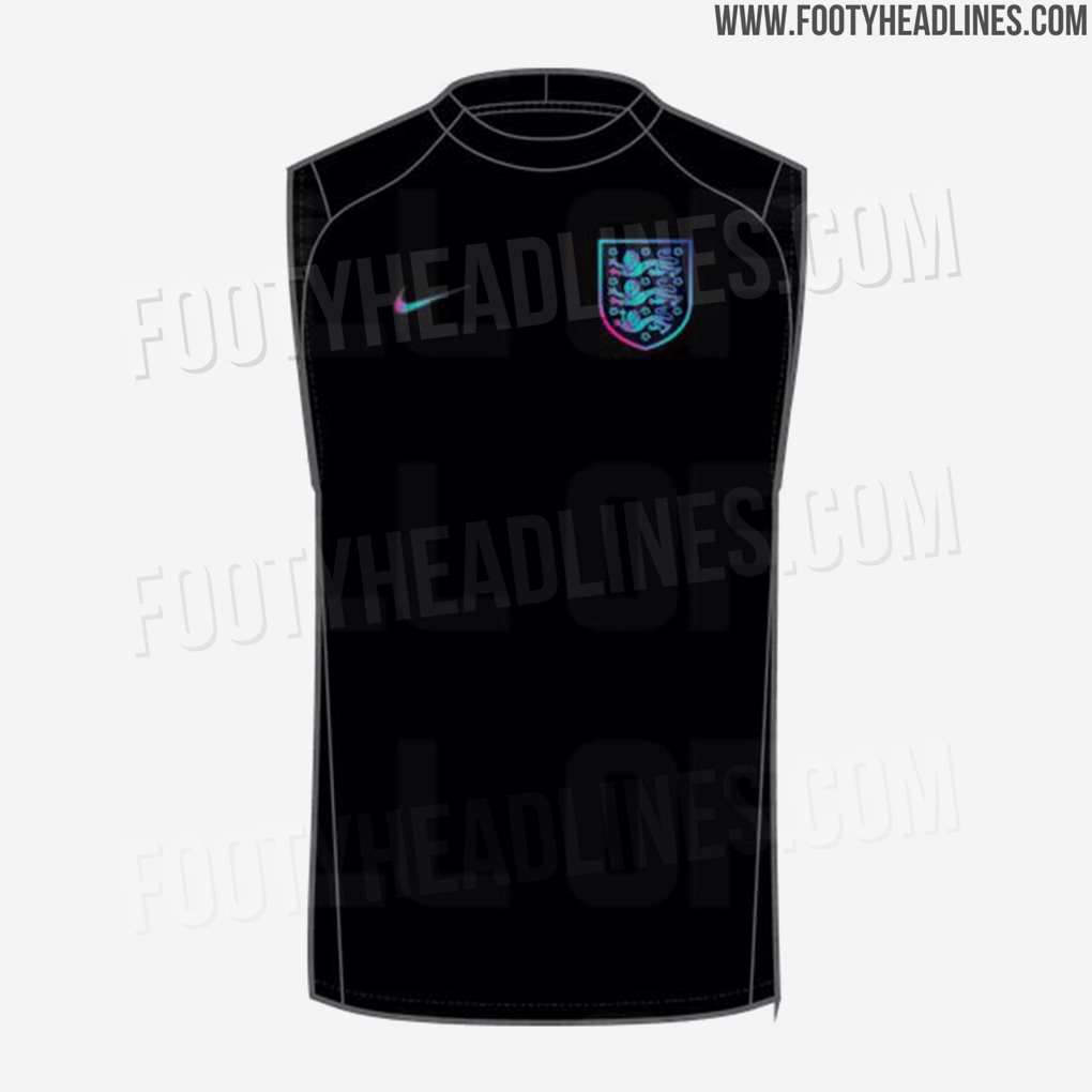 Black/Iridescent England 2022 Women's Euro Training Kit + Collection