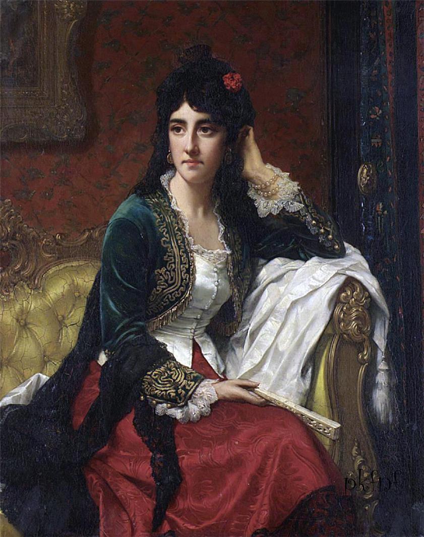 Paintings by Jan Frederik Pieter Portielje (1829-1908)