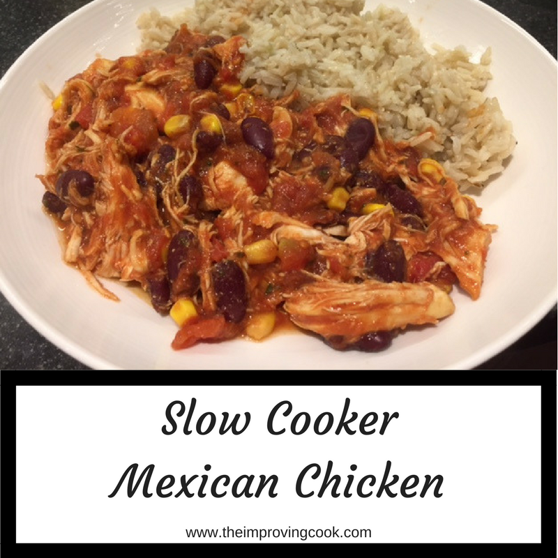 The Improving Cook Slow Cooker Mexican Chicken