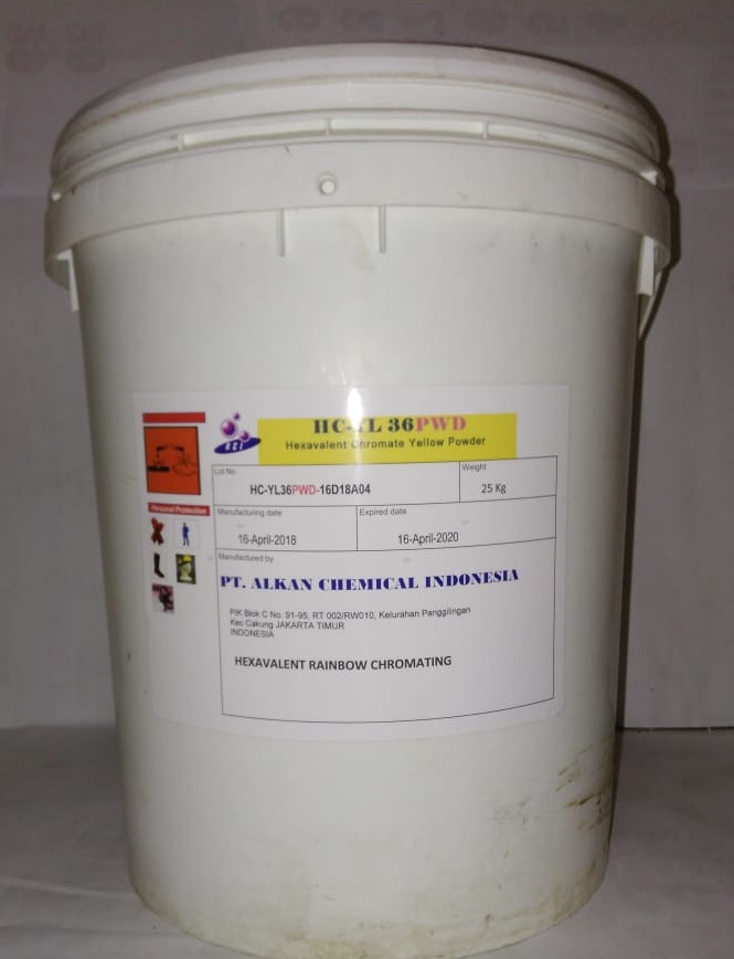 YELLOW HEXAVALENT CHROMATING