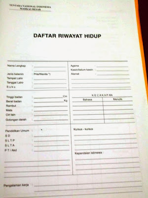 Contoh Surat Permohonan Menjadi Prajurit Tni Ad Contoh Surat