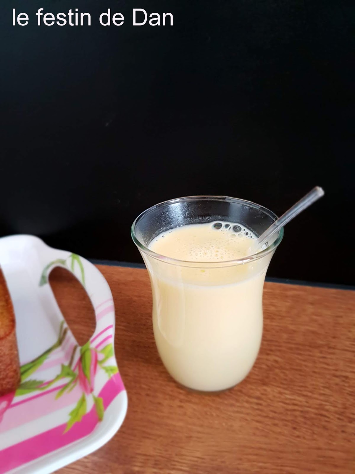 Le Festin de Dan Crème Anglaise au Lait d