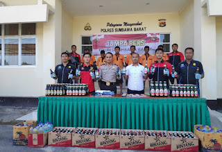 3 Kasus Kriminal Diungkap Polres KSB Dalam Operasi Pekat 2019