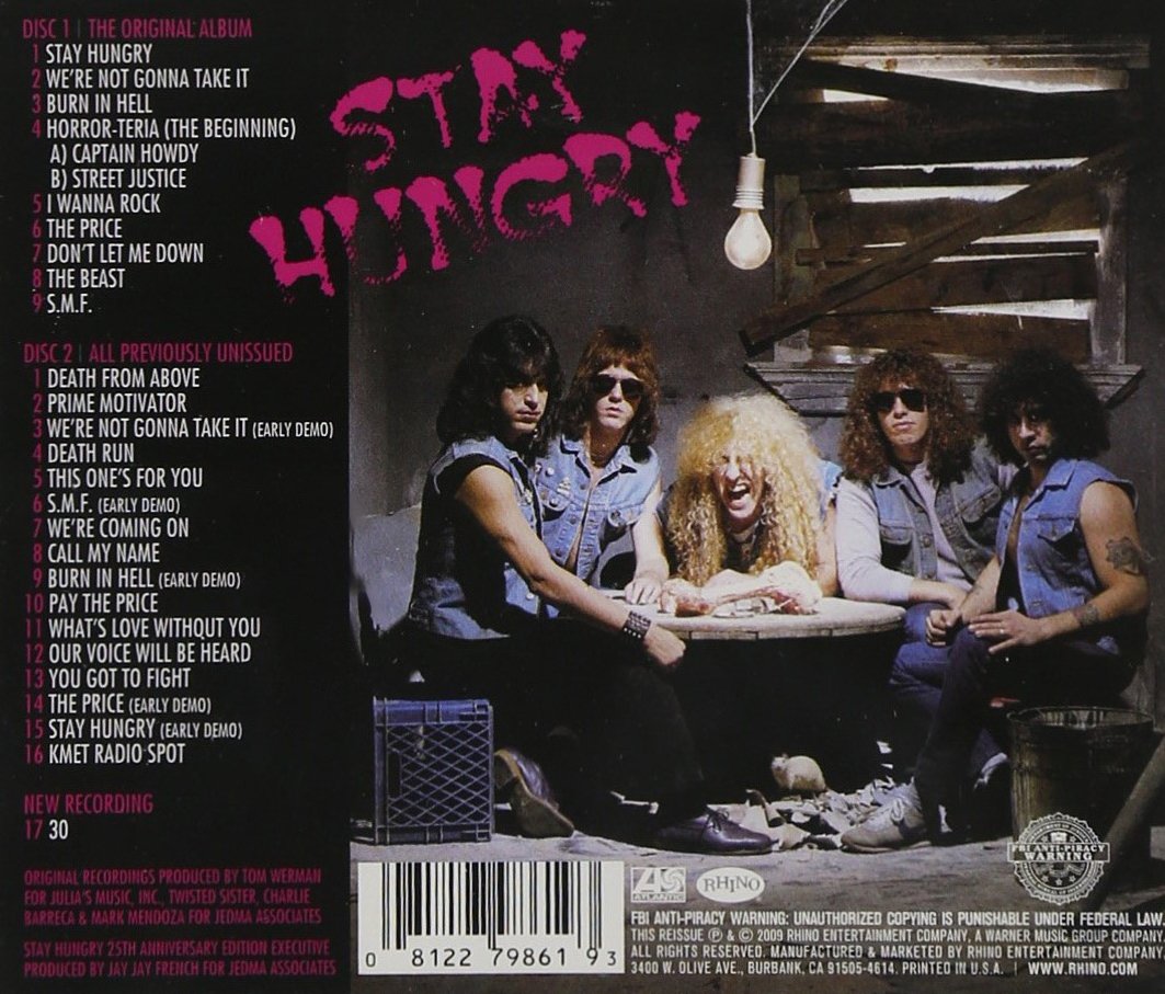 Twisted Sister Stay Hungry (1984)