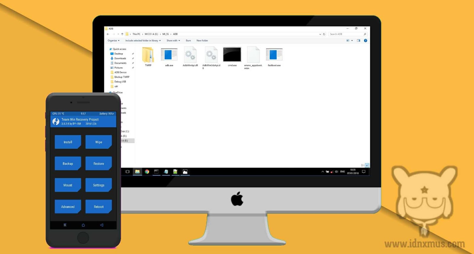 Pindahkan Hasil Backup TWRP ke PC Pindahkan Hasil Backup TWRP ke PC