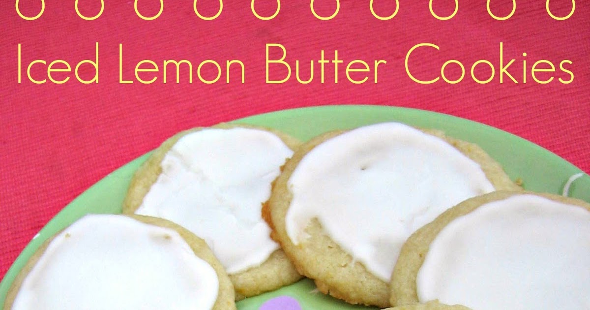 SRC: Iced Lemon Butter Cookies ~ Edesia's Notebook