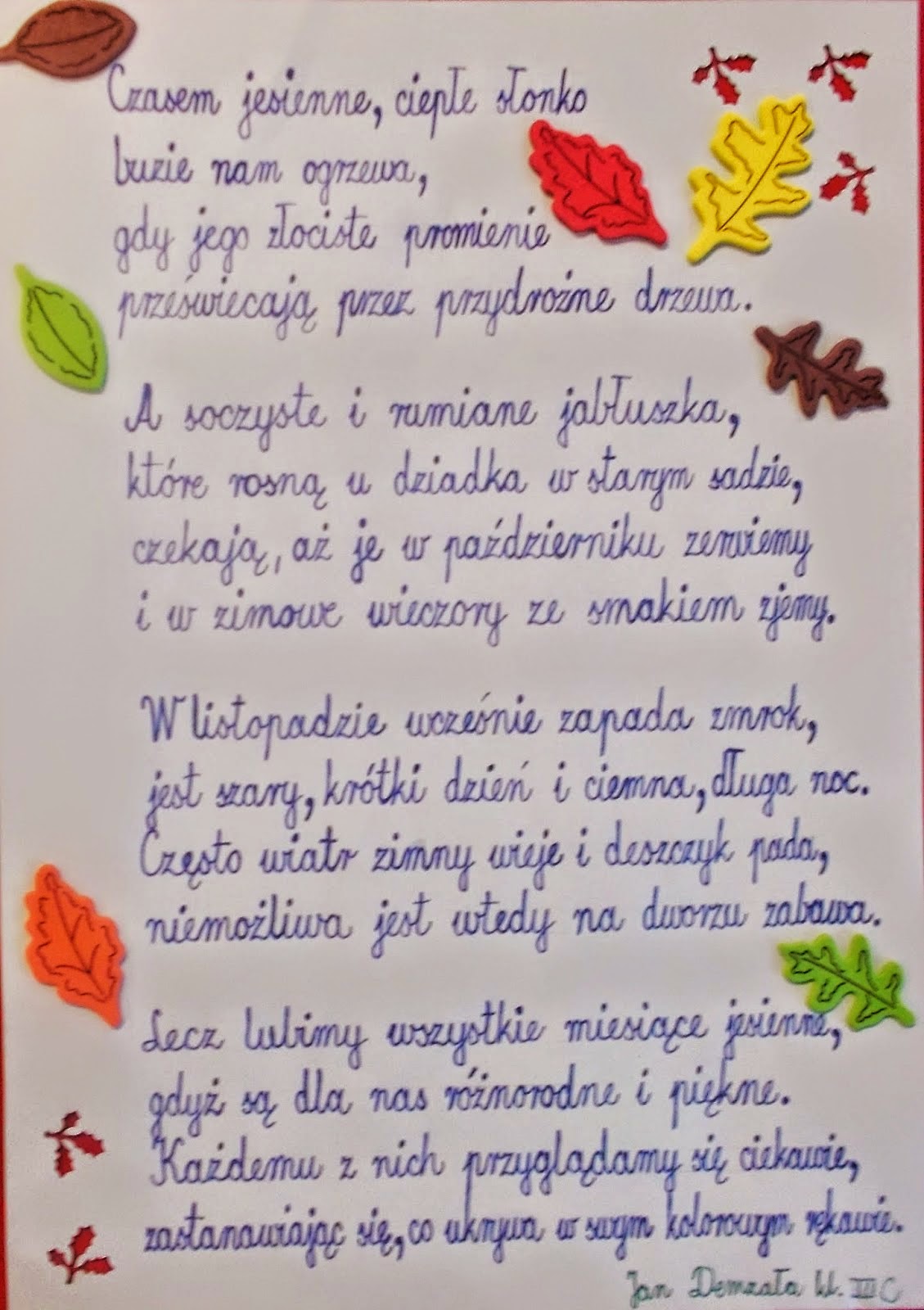 Pożegnanie Koleżanki Odchodzącej Z Klasy