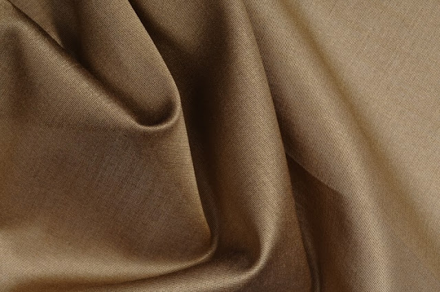 Bronze Cotton Silk Fabric