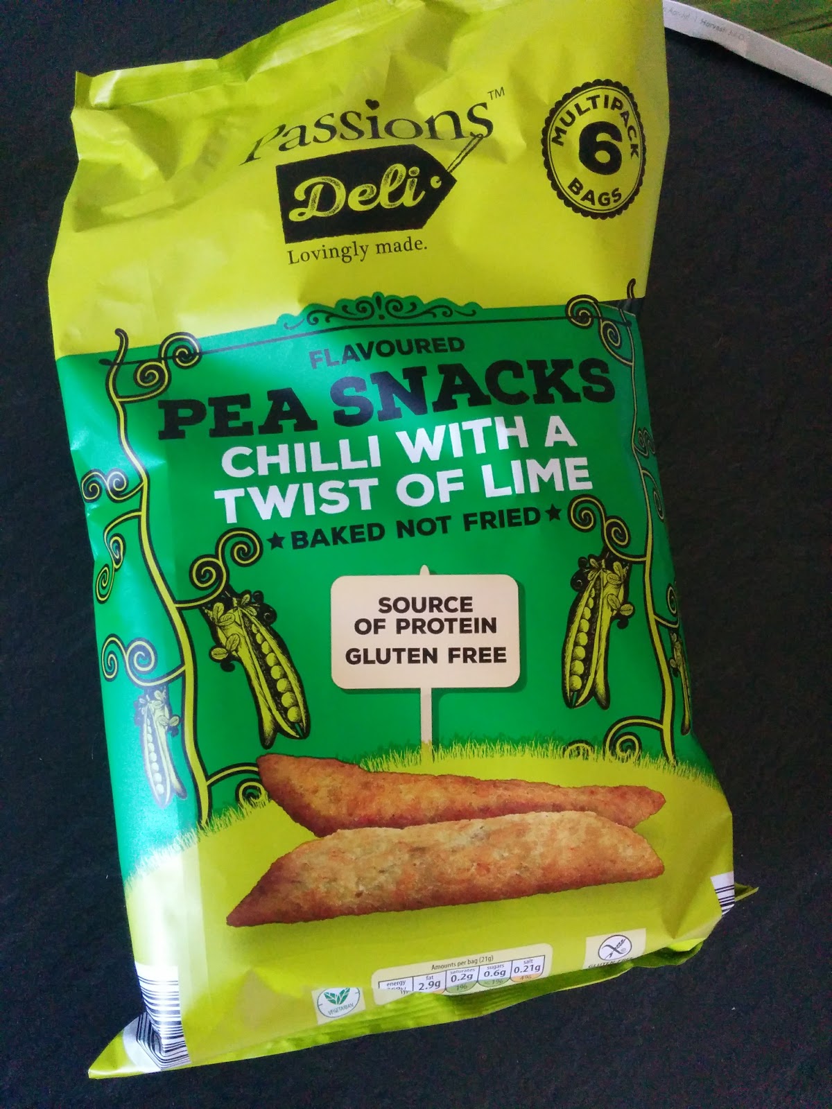 The Excited Eater Aldi Pea Snacks Chilli with a twist of lime