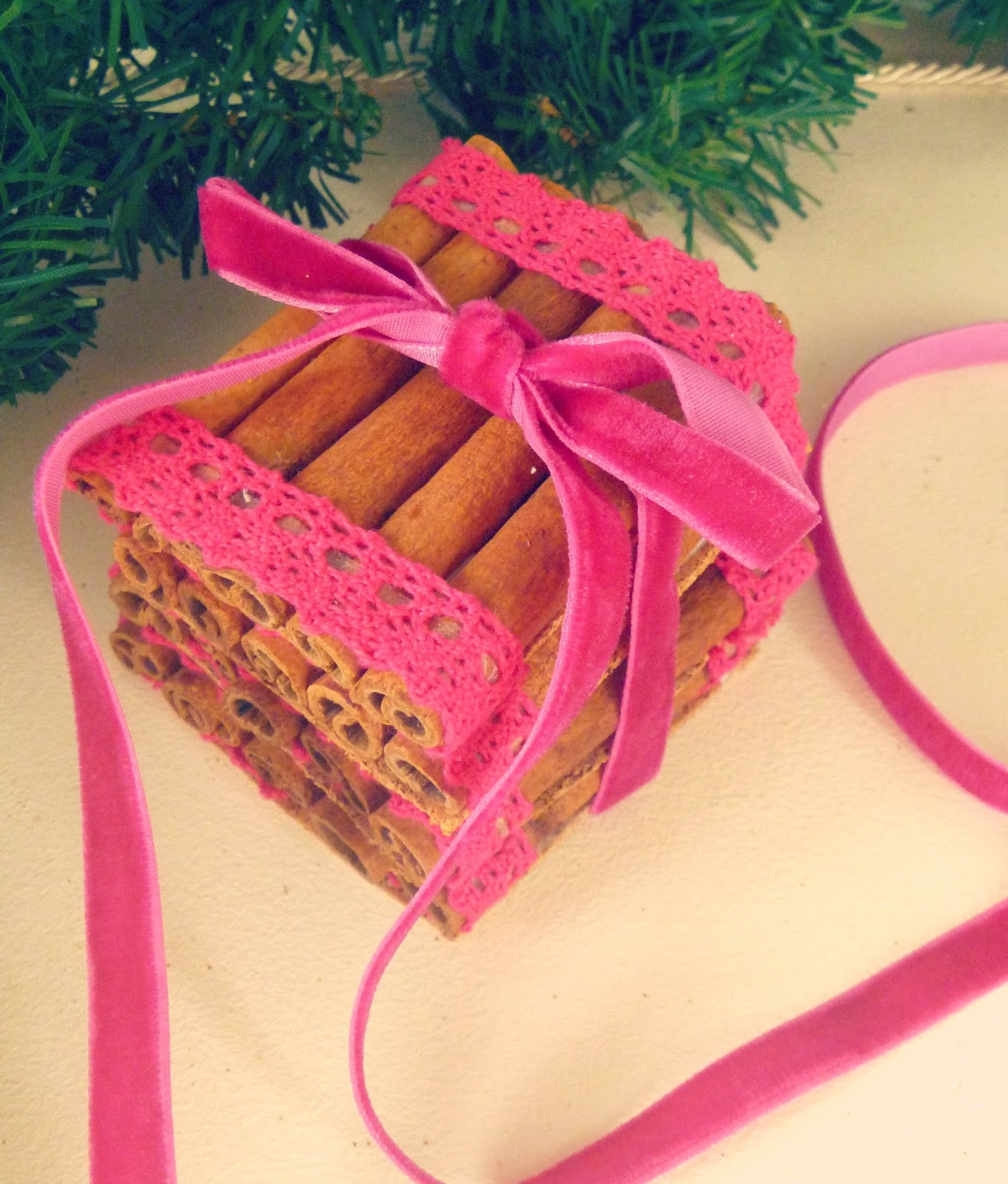 Easy Christmas gift Cinnamon coasters! / Εύκολο δωράκι Χριστουγέννων