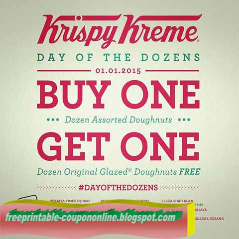 Krispy donuts coupons