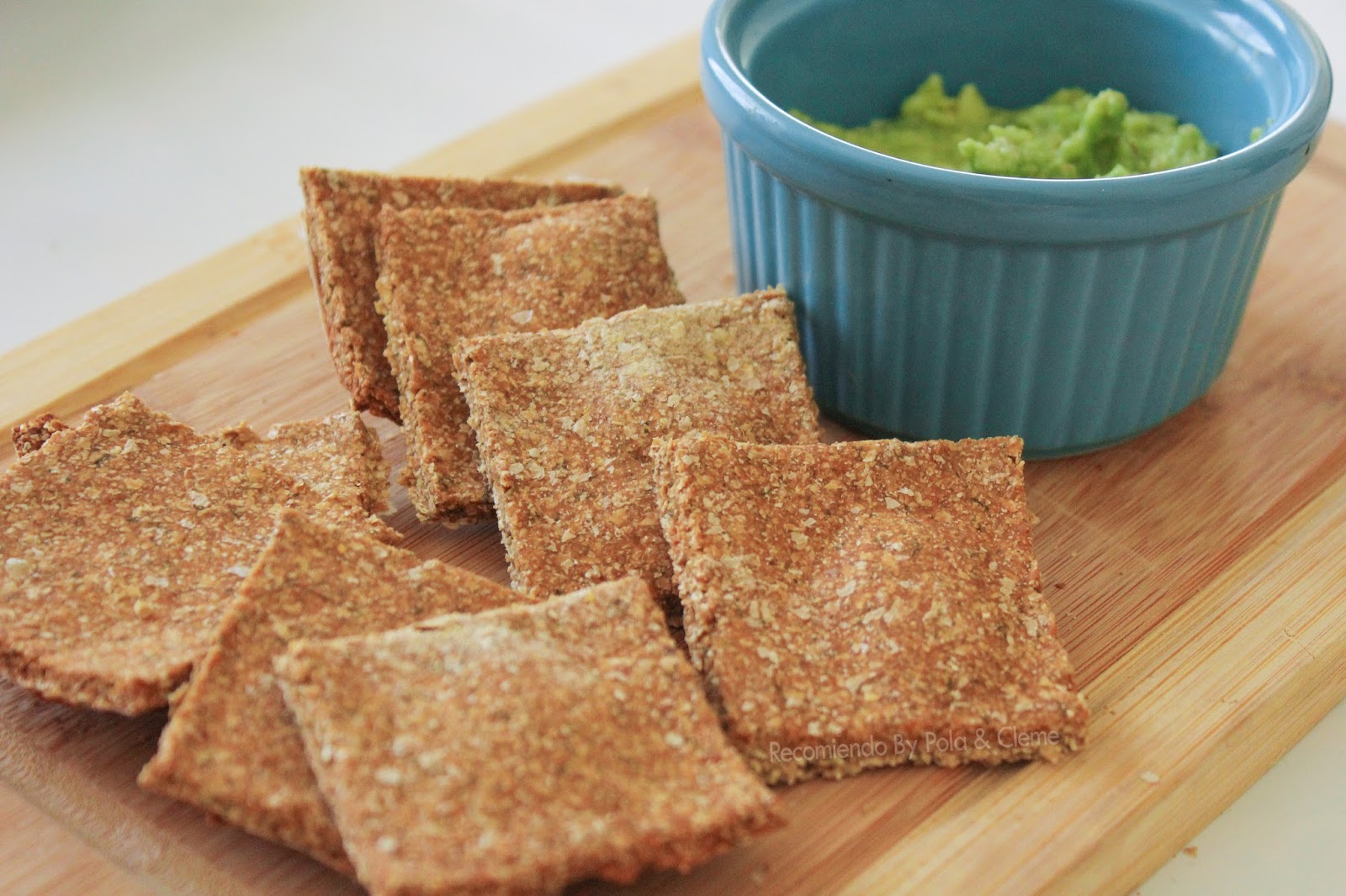 Crackers de garbanzos