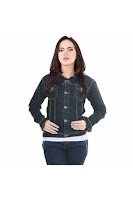 Alfacart Jaket Jeans Simply Hitam ANDHIMIND