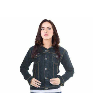 Jaket Jeans Simply Hitam