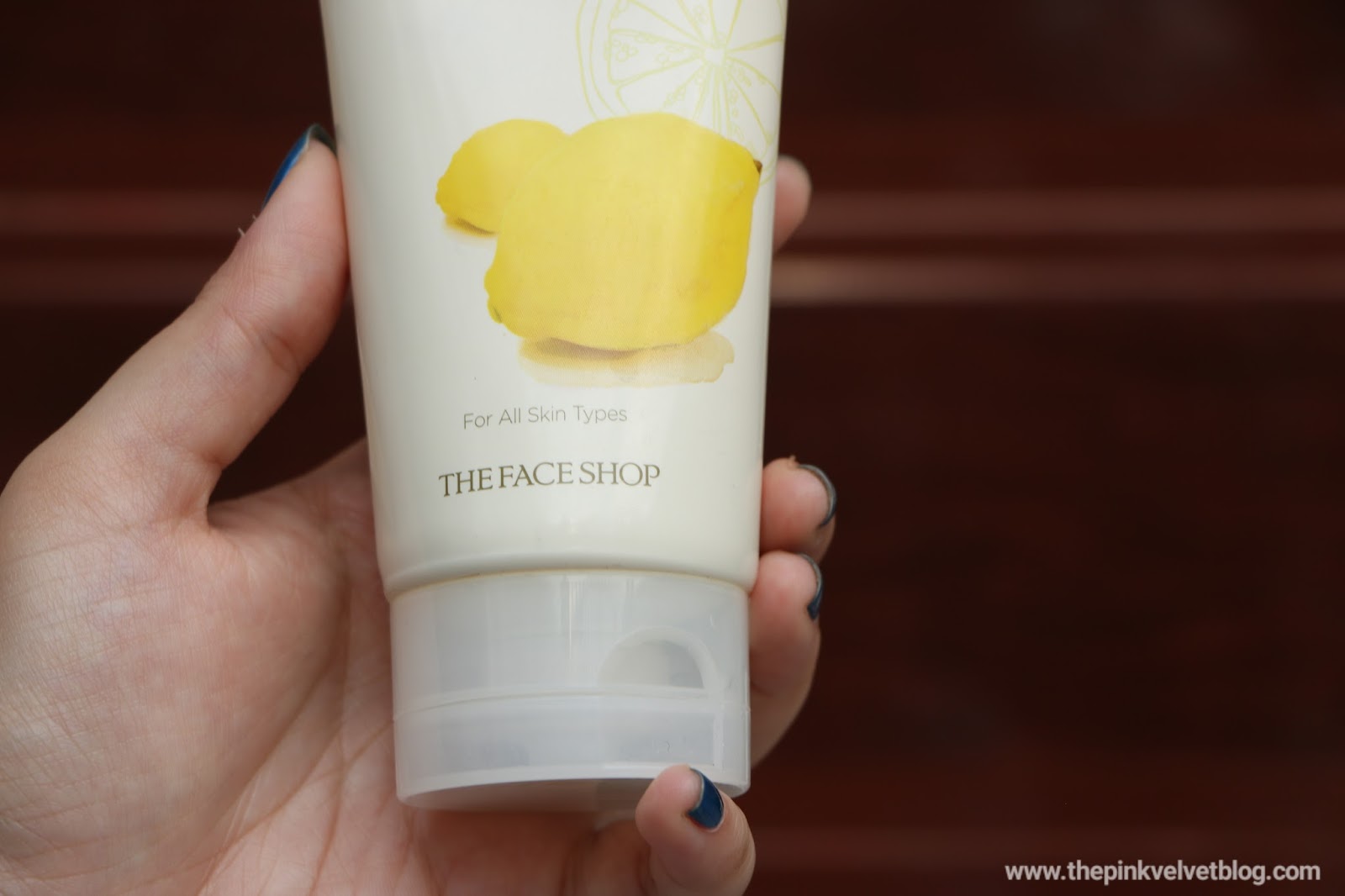 The Face Shop Herb Day 365 Cleansing Foam Lemon Review The Pink
