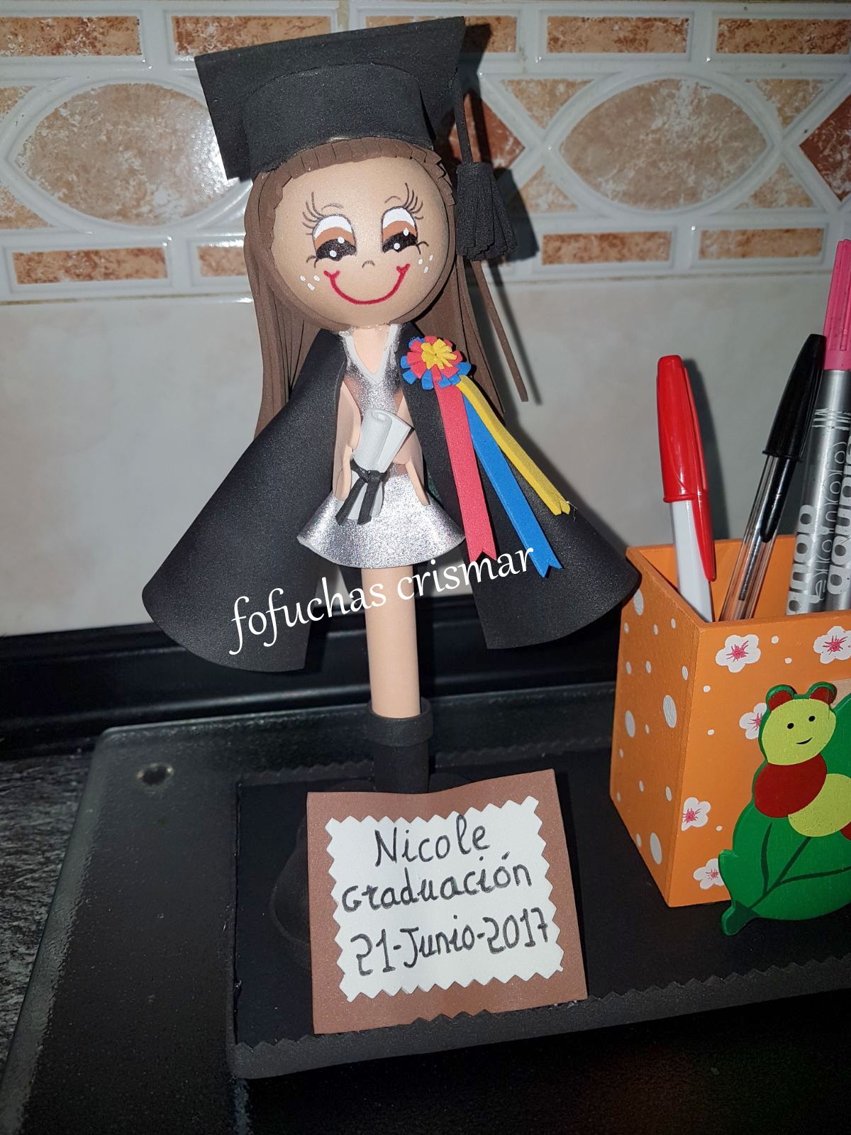 fofuchas de graduacion para lapiz