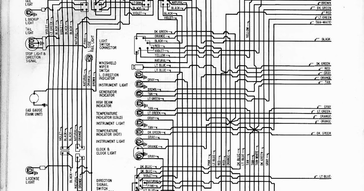 Master Electronics Repair !: 1962 CHEVROLET V8 WIRING DIAGRAM