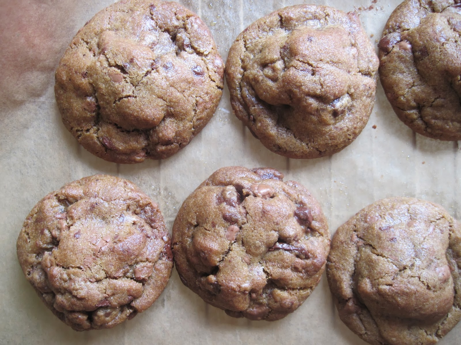 The Sugar Lump Nutellastuffed Brown Butter Chocolate Chip Cookies
