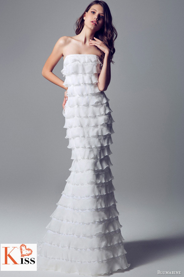 Cheap Wedding Gowns Online Blog 2014 Wedding Dresses Collection From Blumarine