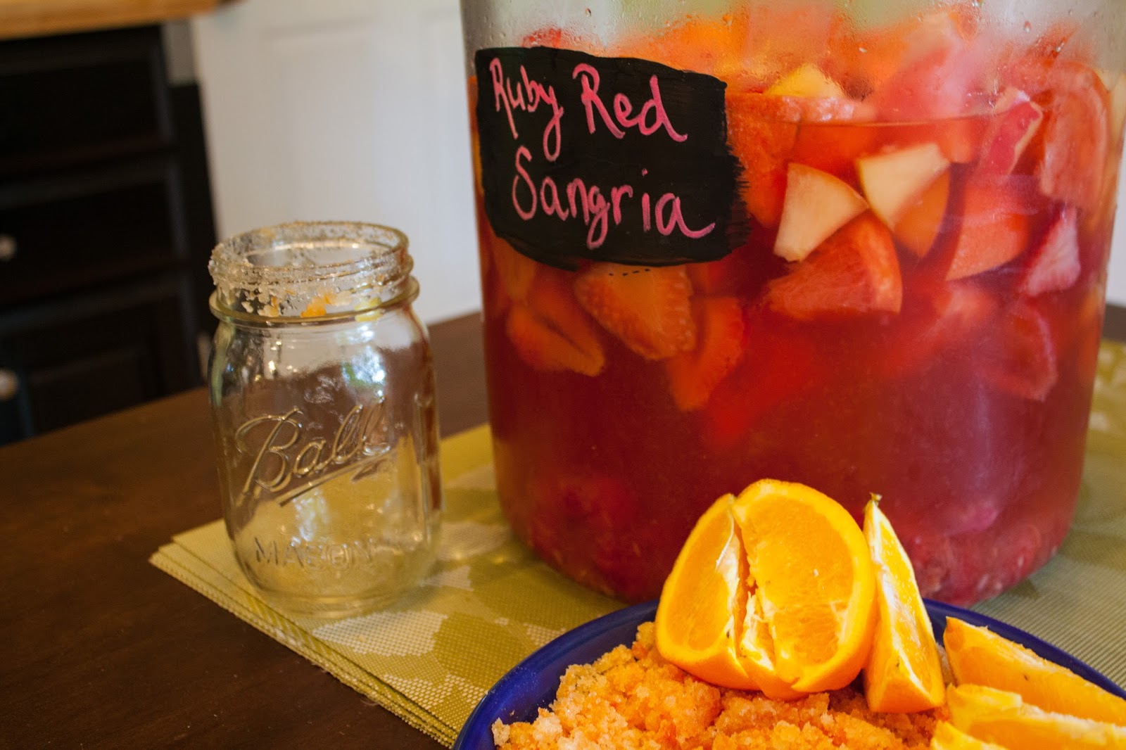 Sgt. Pepper's Kitchen Ruby Red Grapefruit Sangria