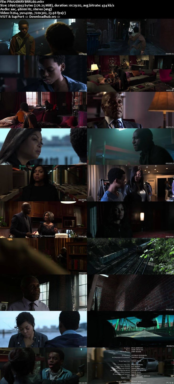 Proud Mary 2018 English 480p BRRip ESubs