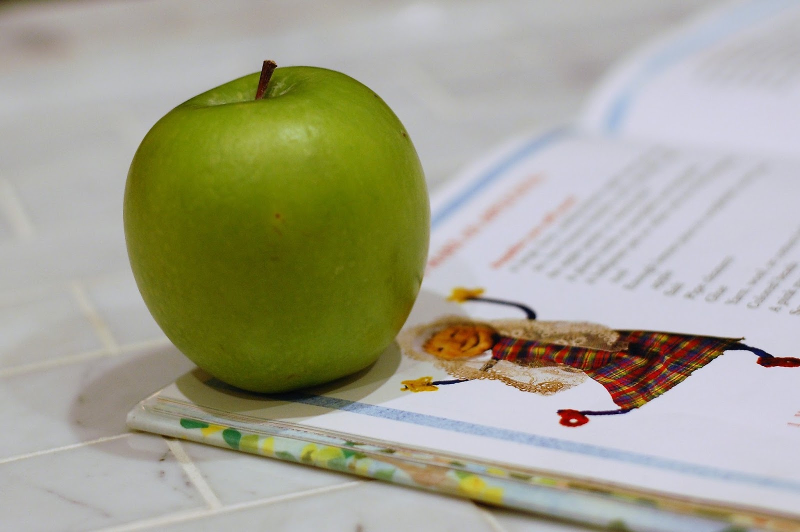 granny smith apple doll