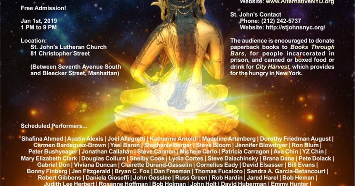 Spiral Thought: The 25th Alternative New Year&#039;s Day Spoken Word Performance Extravaganza