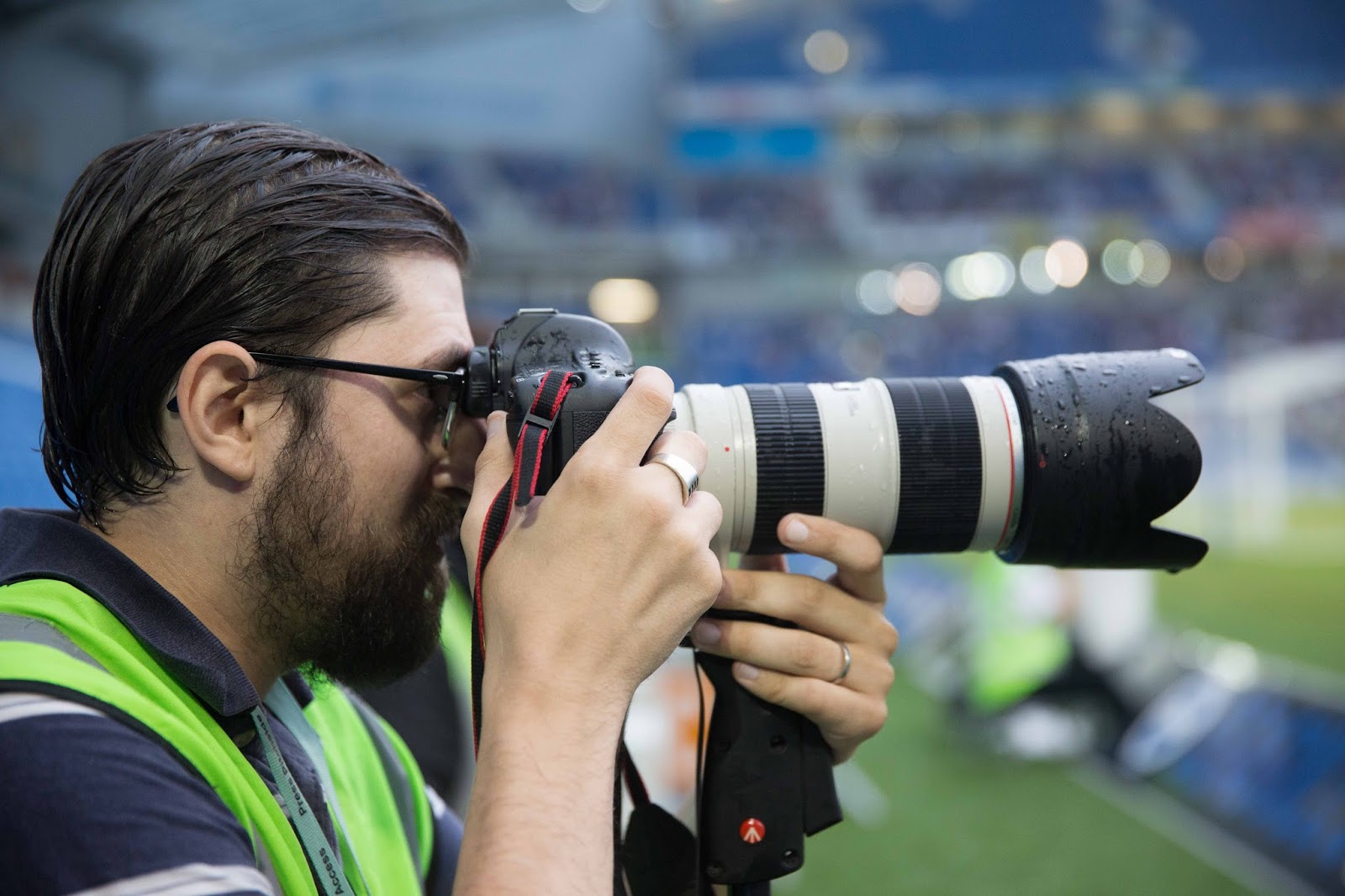 Shooting Football photographic course with Brighton & Hove Albion