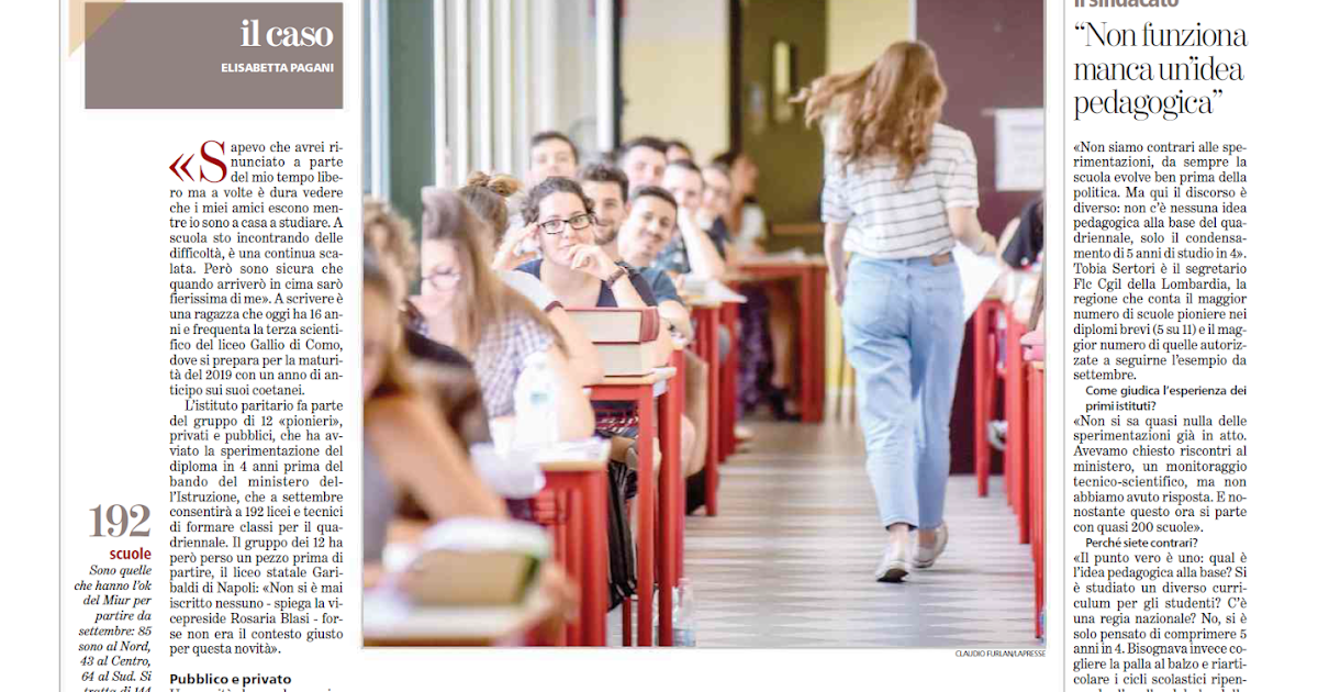 materialismo storico La sperimentazione del Liceo in 4 anni per i figli dei ricchi materialismo storico La sperimentazione del Liceo in 4 anni per i figli dei ricchi