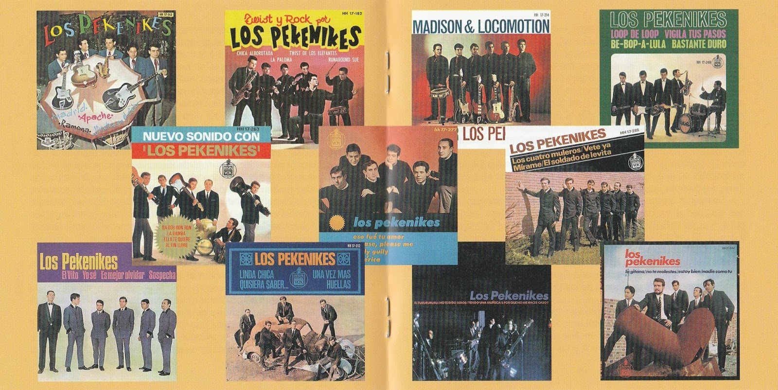 Las Galletas de Maria Los Pekenikes Sus Primeros Años (19611965