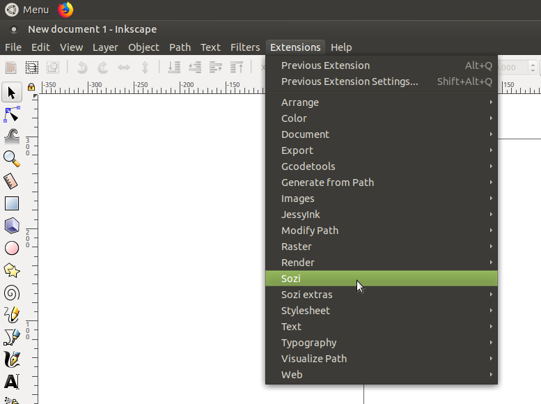 inkscape extensions read