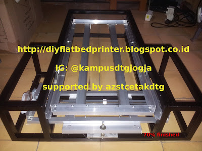 rangka laci complit printer dtg friction drive