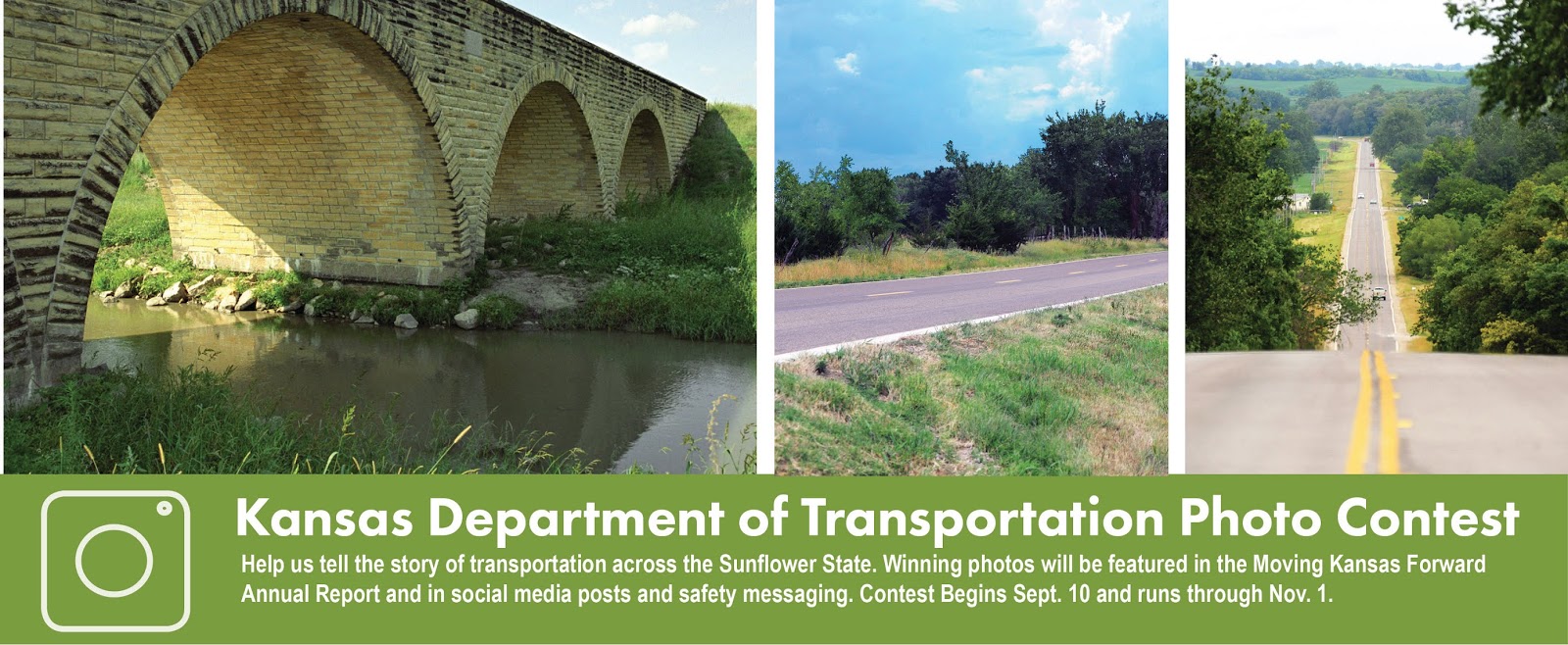 Kansas Transportation Help us tell the story of transportation in Kansas Photo contest
