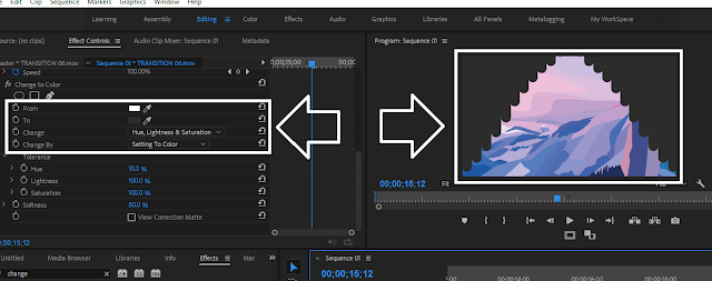 Setting effects