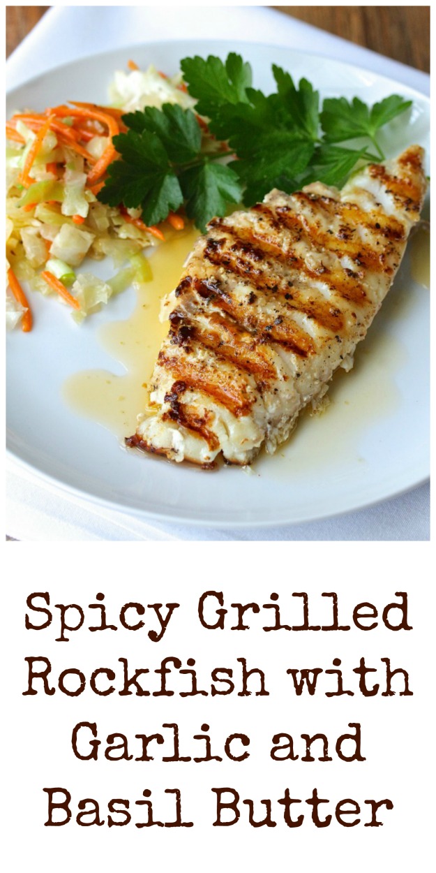 Spicy Grilled Rockfish