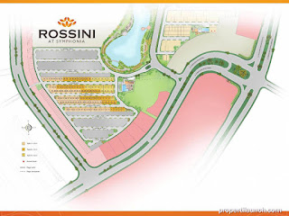 Siteplan Cluster Rossini