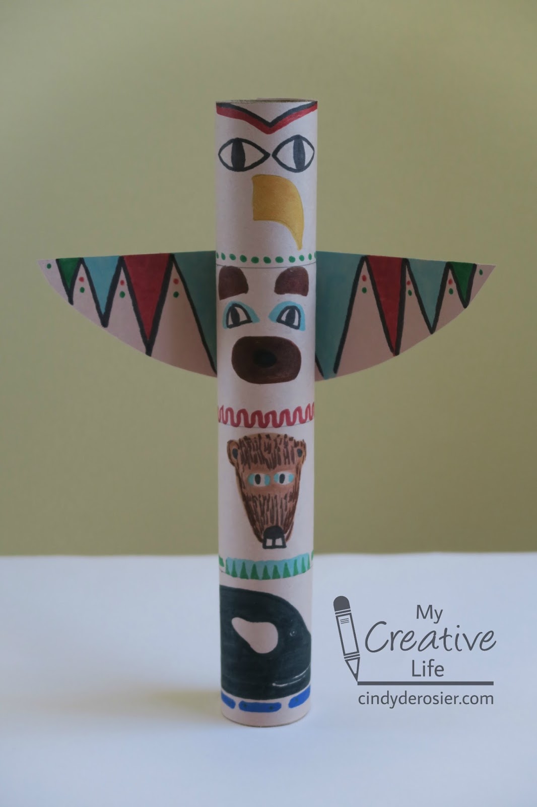 Printable Totem Pole Craft