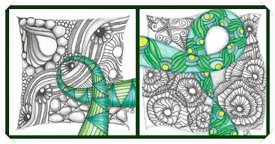 LonettA_Tangle-Mosaic-Project #8_Single Tiles_Bärbel
