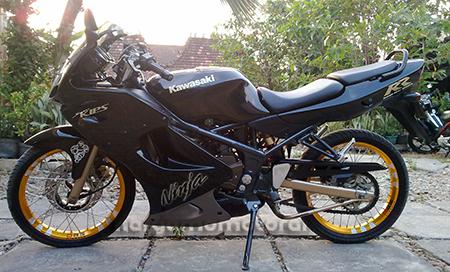 Modifikasi Ninja RR Pelek Jari Jari Gambar Modifikasi Ninja RR Pelek Jari Jari