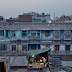 The old city area of New Delhi, India
