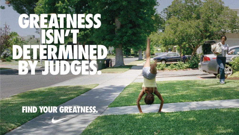 empujar sala acción Natalie Webster - Hamilton Campus: Nike "Find Your Greatness" Campaign 2012