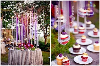 Fairy Tale Party: Dessert Table Decoration.