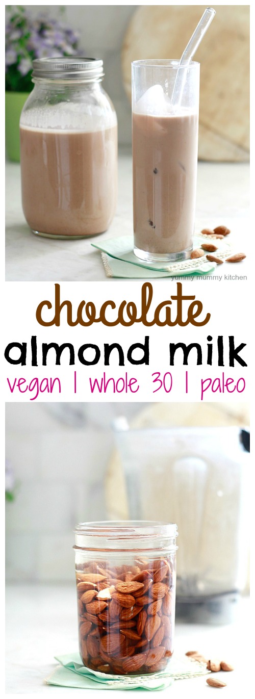 Chocolate Almond Milk Recipe Yummy Mummy Kitchen A Vibrant
