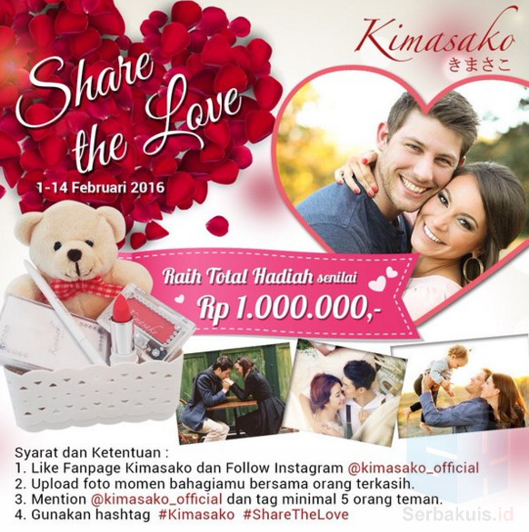 Kontes Foto Share The Love Kimasako Berhadiah Total 1 Juta Kontes Foto Share The Love Kimasako Berhadiah Total 1 Juta